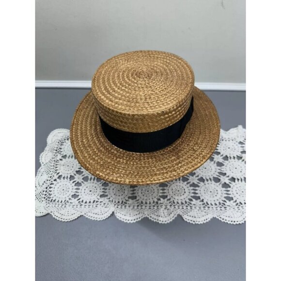 Pedigree Hats Women\'s Straw Beach Sun Hat 7 3/8 Stylish Summer Vintage Cap main image 10